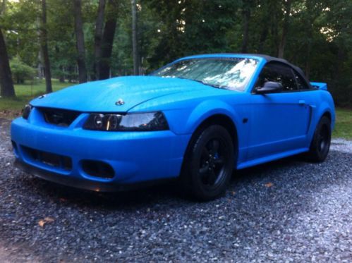 2003 ford mustang gt convertible 2-door 4.6l supercharged 523hp 469ftlbs