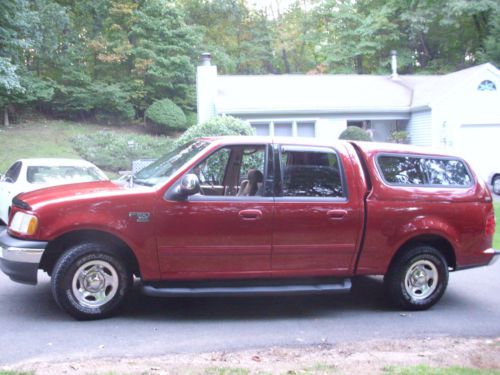 2001 f-150 xlt 4 dr. crew cab/w/cap