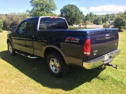 2002 FORD F-150 XLT TRITON 5.4L V8 AUTO FX4 EXTENDED CAB TONNEAU COVER BED LINER, image 5