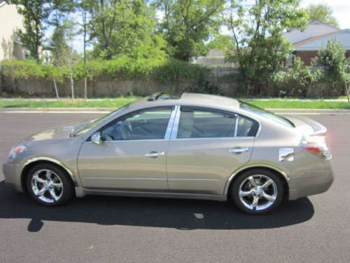 2008 nissan altima se sedan 4-door 3.5l leather seats, dvd  **no reserve**