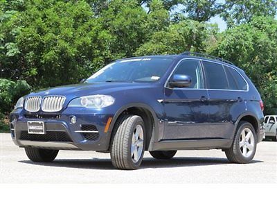 Bmw x5 xdrive50i low miles 4 dr suv automatic gasoline 4.4l 8 cyl deep sea blue