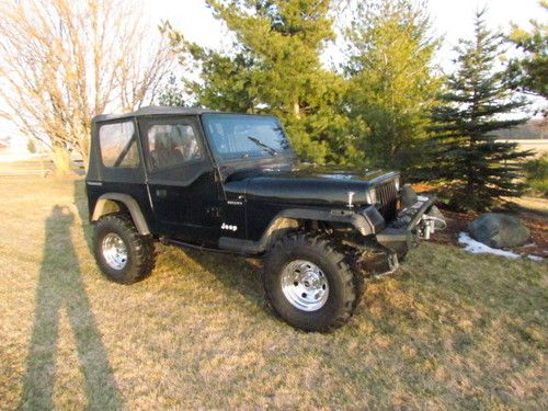 1987 jeep wrangler with chevy v8 &amp; 350 turbo