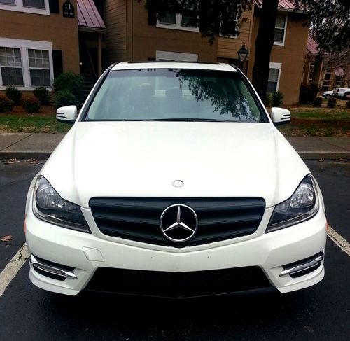 2012 mercedes c250 automatic tan leather interior 3k miles moonroof