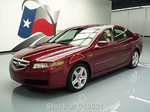 2006 acura tl heated leather sunroof nav xenons 56k mi texas direct auto