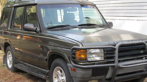 1997 land rover discovery willow green awd
