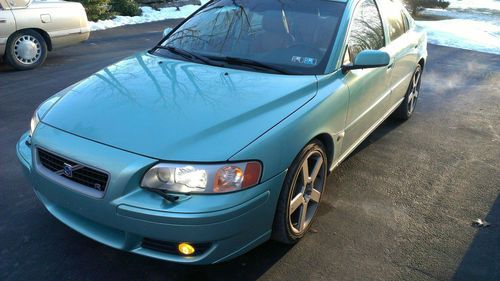 2005 volvo s60r - reconstructed - flash green / atacama