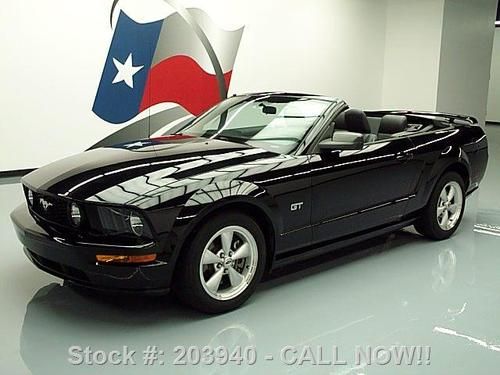 2007 ford mustang gt convertible nav dvd shaker1000 25k texas direct auto