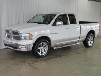 4x4 quad cab 5.7l nav cd needs nothing larmine leather sunroof white hemi gray