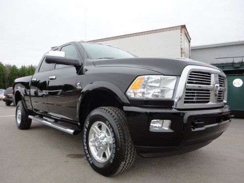 New 2012 dodge ram 2500 longhorn limited automatic black cummins free ship l@@k