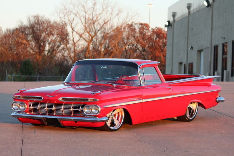 1959 chevrolet el camino white