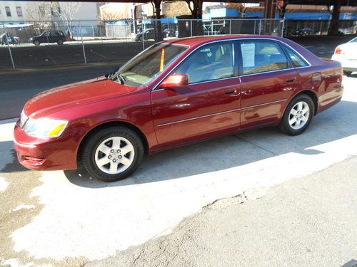 2002 toyota avalon xl.4dr,v-6,auto,all power,leather,reliable,no re$erve, !!!!!!