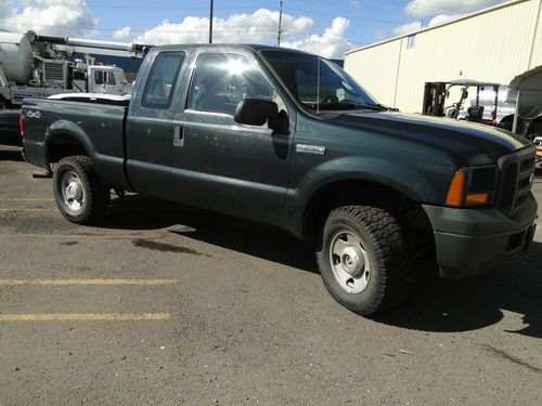 2005 ford f-250 xl supercab 4wd