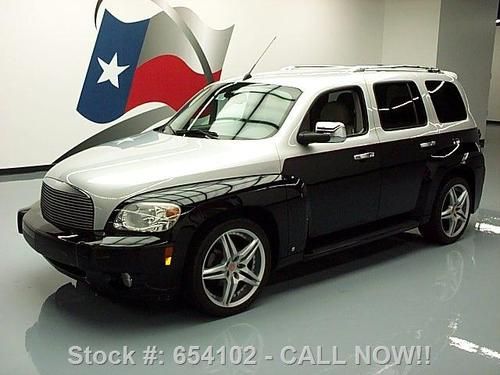 2006 chevy hhr lt htd leather two-tone spoiler 18's 49k texas direct auto