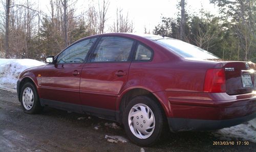 1998 volkswagen passat gls sedan 4-door 1.8l