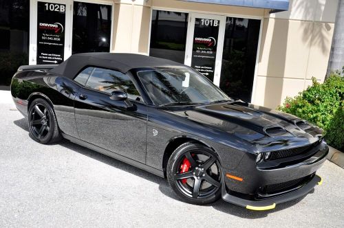 2022 dodge challenger srt hellcat! drop top customs convertible! collector!!