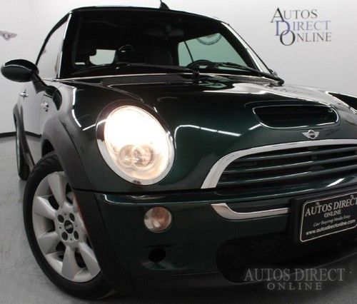 We finance 2006 mini cooper s convertible clean carfax harkar htsts supercharged