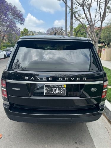 2018 land rover range rover supercharged