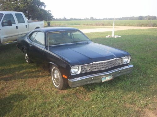 1974 plymouth duster base coupe 2-door 3.7l