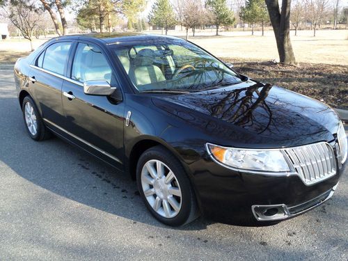 2010 lincoln mkz / no reserve/ leather/ heat/cool/ low miles