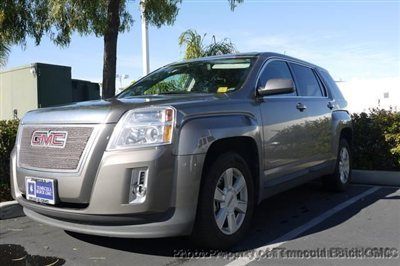 Gmc terrain sle-1 low miles 4 dr suv automatic 2.4l i4 sidi dohc vvt mocha metal