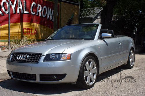 2005 audi s4 cabriolet convertible - below wholesale!  final closeout!