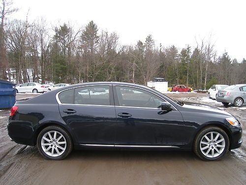 2006 lexus gs300 awd sedan gs 300 salvage repairable  project flood  loaded