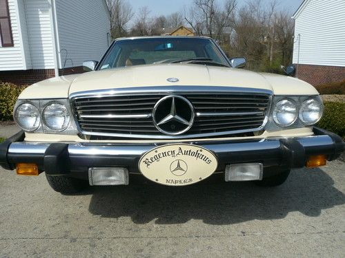 1982 mercedes 380sl roadster - 61k original miles - beautiful original survivor