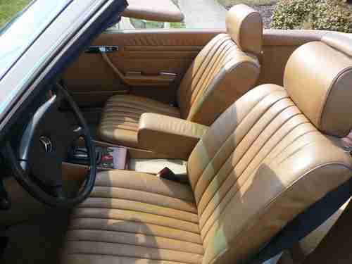 1982 Mercedes 380SL Roadster - 61k original miles - beautiful original survivor, image 14