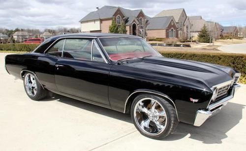 1967 chevelle ss 138 big block 4 speed black beaut show