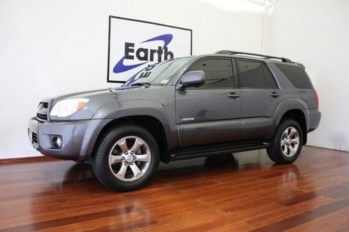 2008 toyota 4-runner limited, nav, carfax cert, heated leather, serviced, clean!