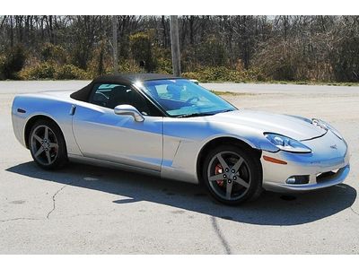 06 corvette c6 convertible 27k miles auto runs/drives salvage easy bolt on fix