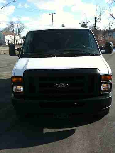 2008 FORD E-250 ECONOLINE CARGO VAN PARTITION STEEL BINS 51K! VERY LIGHT FLOOD, US $7,200.00, image 6