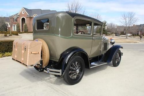 1930 ford 2 door model a sedan restored awesome steel