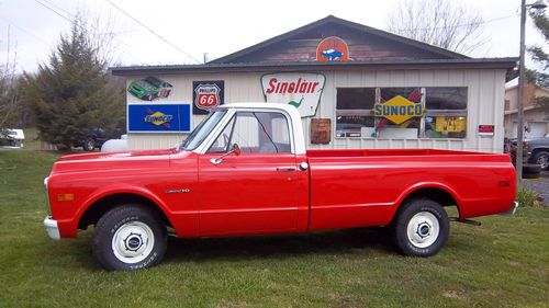 1971 chevrolet c-10 full frame off restoration chevy many new parts