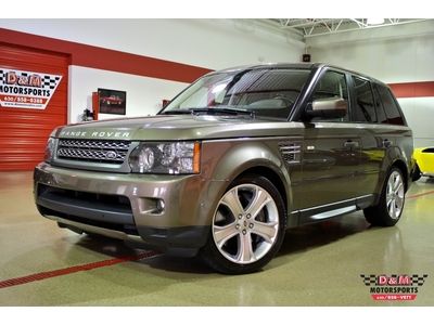 2010 range rover sport supercharged nara bronze metallic factory warranty