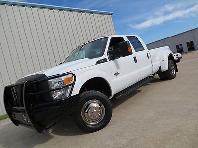 2011 f350 6.7l power-stroke 4x4 (735-torque) 6spd b&amp;w goose-neck rancho tx !