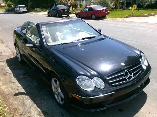 2005 mercedes-benz clk500 sport convertible 2-door 5.0l