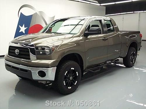 2008 toyota tundra double cab 4x4 5.7l side steps 66k texas direct auto