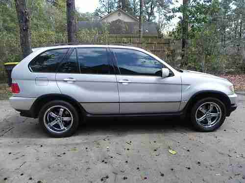 BMW: X5 4.4i 5 Door Sport Utility with 19 inch Custom Chrome Wheels, US $13,500.00, image 2