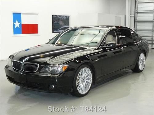 2008 bmw 750li sport lux seating sunroof nav dvd 60k mi texas direct auto