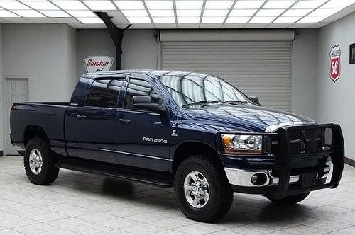 2006 dodge ram 2500 diesel 4x4 mega cab slt leather dvd texas truck