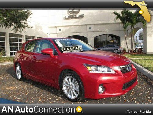 Lexus ct 200h manufacturer certified w/ navigation hybrid