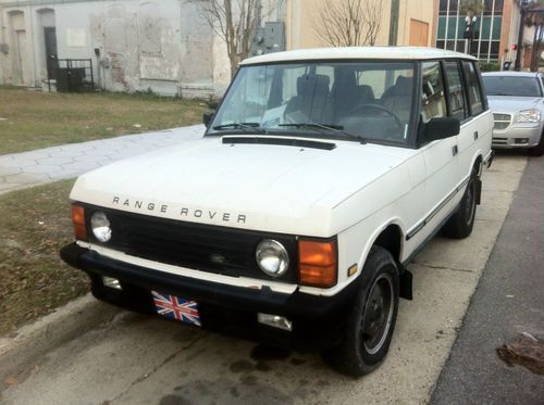 1992 land rover range rover county sport utility 4-door 3.9l