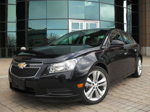 2011 chevrolet cruze ltz navigation moonroof power heated leather factory warnty