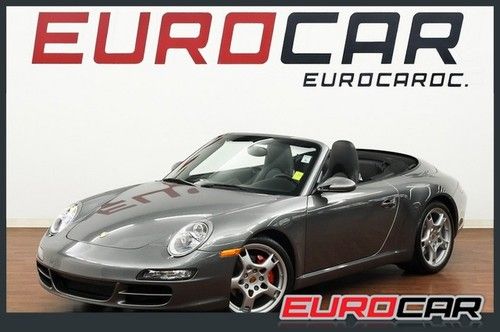 07 911 cabriolet s one owner ca car sport chrono tipronic bose navigation