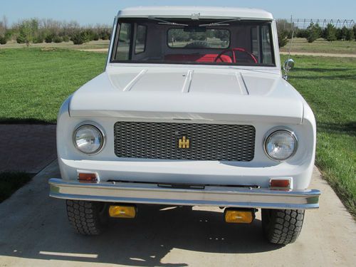 1965 ih scout 80 custom red carpet edition great condition