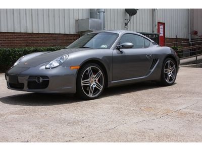 2008 porsche cayman s, 19" turbo wheels, sport chrono, just serviced