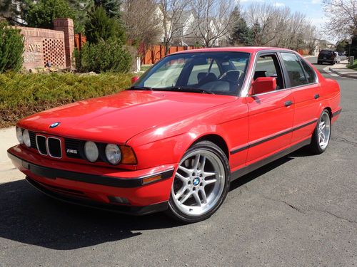 1991 bmw m5 e34 low miles rare in very good condition