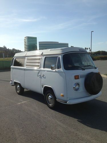 1972 vw westfalia camper van, (restored)