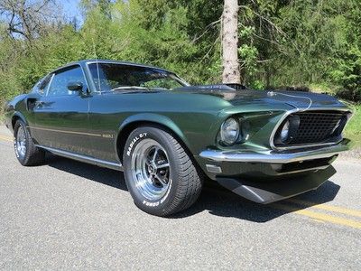 1969 mustang mach 1 factory s-code big block car with a 428 cobra jet